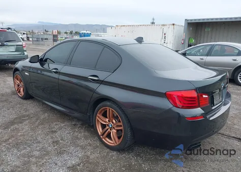 2012 BMW 550I из США, поврежденный, VIN WBAFR9C52CDV59197